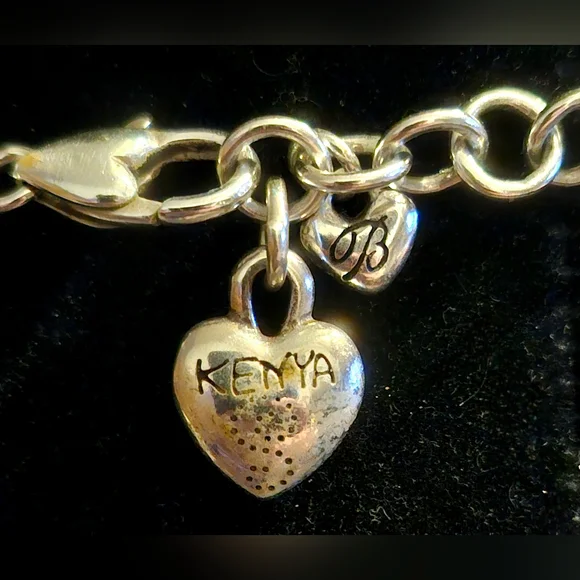 Brighton Kazuri Kenya Stone & Silver-Plated Jewelry Set - Picture 4 of 7